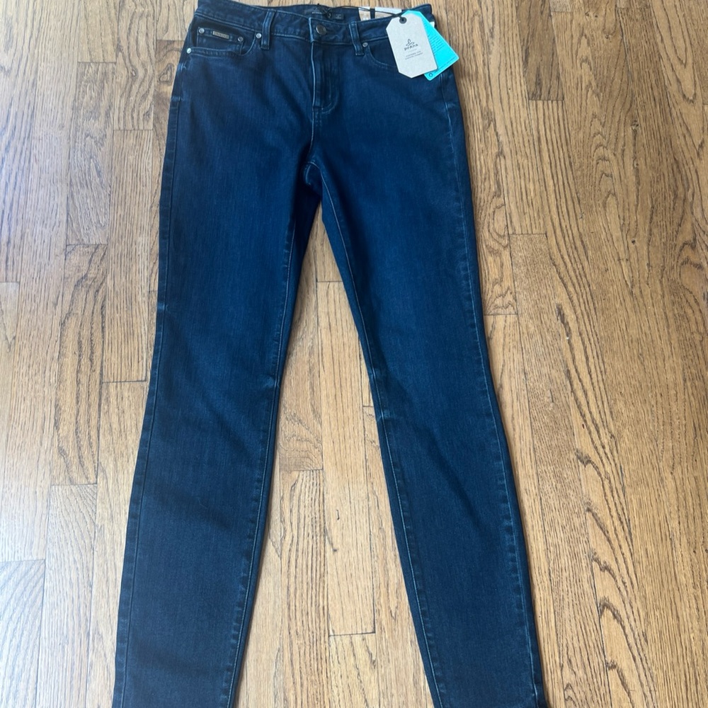PrAna Sienna Blue Jeans, Deep Blue size 8, 29 x 31